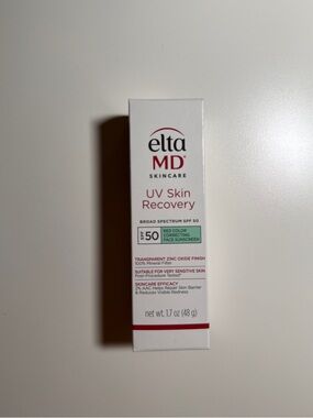EltaMD UV Skin Recovery SPF 50 Red Color Correcting Sunscreen - Green tint